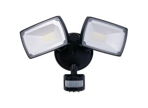 8435427128273 - Barcelona Led - Doppel-LED-Außenwandstrahler mit PIR-Sensor 30W - 4000K - IP54