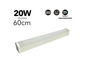 8435427128891 - Barcelona Led - LED-Langfeldleuchte cct 20W 60cm mit Farbtemperaturwähler