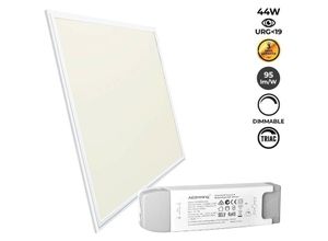 8435427129706 - Barcelona Led - LED-Einbaupanel 60X60cm - triac dimmbar - 44W - UGR19 Lichtfarbe Warmweiß - Warmweiß