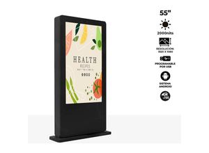 8435427132959 - Barcelona Led - Außenwerbung Totem lcd Full hd 55 Zoll Touch­dis­playKein Touch­dis­play Kein Touch­dis­play