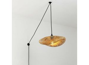 8435427134113 - Barcelona Led - Pendelleuchte aus Weidengeflecht mit Fassung Vimet