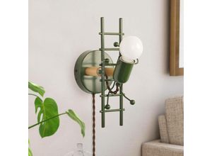 8435427135103 - Barcelona Led - Wandleuchte mit Schalter und Stecker Doll Ladder Farbe Grün - Grün 8435427135103 - Barcelona Led - Wandleuchte mit Schalter und Stecker Doll Ladder Farbe Grün - Grün