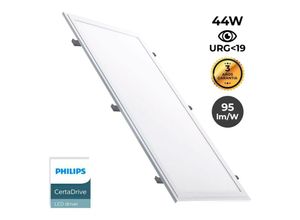 8435427138616 - Barcelona Led - LED-Einbaupanel 1200x300mm mit Befestigungssatz Lichtfarbe Neutralweiß 4000K - Neutralweiß 4000K