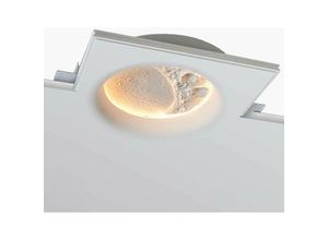 8435427140206 - Barcelona Led - sidereus Gipskartonlampe in Mondform - 300x300 mm - 85 w