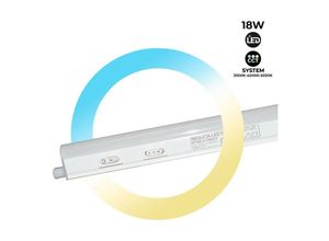 8435427141005 - Barcelona Led - Unterschrank-LED-Leiste T5 - 150 cm - 18W opal - cct