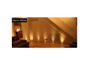 8435427141210 - Barcelona Led - Kit 6 led Einbaustrahler für Treppen oder Boden 04W 12V-DC IP67 Lichtfarbe Warmweiß - Warmweiß