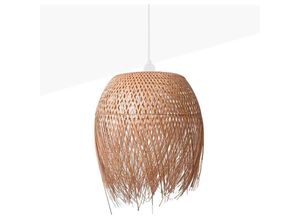 8435427142613 - Barcelona Led - Rattan-Pendelleuchte java Farbe Weiß - Weiß