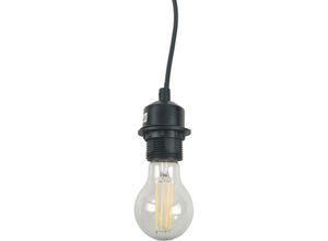 8435427142705 - Barcelona Led - E27-Fassung mit PVC-Kabel Schalter und Stecker Farbe Schwarz - Schwarz