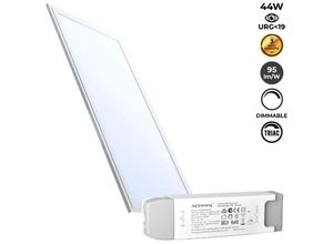 8435427143030 - LED-Einbaupaneel 120X30cm - TRIAC dimmbar - 44W - UGR19 Lichtfarbe Kaltweiß - Kaltweiß