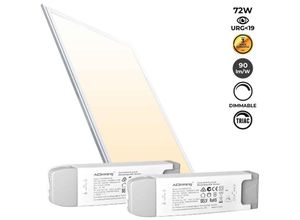 8435427143177 - Barcelona Led - LED-Einbaupanel 120X60cm - triac dimmbar - 72W - UGR19 Lichtfarbe Neutralweiß - Neutralweiß