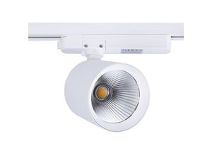 8435427146147 - Barcelona Led - cct Einphasen-LED-Strahler für Stromschienenmontage - 40W - cri 90 - Treiber kgp - Weiß