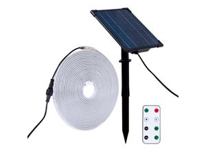 8435427146321 - Barcelona Led - Solar-LED-Streifen für den Außenbereich mit Fernbedienung 40W - 12mm - 10 Meter - 2700K - IP65