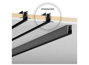 8435427146956 - Barcelona Led - Integrations-Magnetschiene Trimless 20 mm - 48V - 2 Meter - Weiß