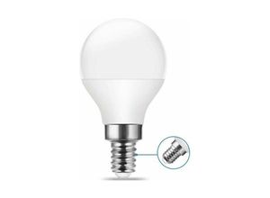 8435427147861 - Barcelona Led - Sphärische LED-Glühbirne E14 G45 42W Opal 323lm Lichtfarbe Kaltweiß - Kaltweiß