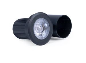 8435427151912 - Barcelona Led - 10W led Bodeneinbauleuchte Warmweiß IP67 Schwarz