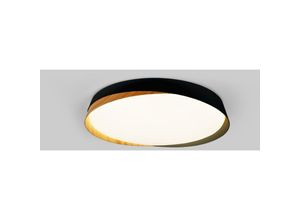 8435427157419 - Barcelona Led - led Deckenleuchte in Holzoptik cct 24W ø40cm IP22 - schwarz