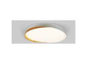 8435427157440 - LED Deckenleuchte in Holzoptik CCT 36W ø50cm IP22 - Weiß 8435427157440 - LED Deckenleuchte in Holzoptik CCT 36W ø50cm IP22 - Weiß
