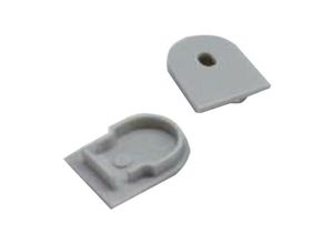 8435427159567 - Barcelona Led - Seitenabdeckung für Hänge- oder Flächenprofil 20x27mm (1Stk) Endkappe ohne Loch