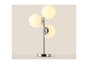 8435427161706 - Dreifach-Glaskugel-Tischlampe „ROM“ - 3 x E27 - Ø 15cm