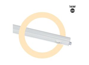 8435427163694 - Barcelona Led - LED-Möbelunterbauleuchte T5 120cm 14W opal Lichtfarbe Neutralweiß - Neutralweiß