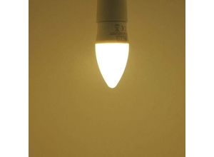 8435427168880 - Barcelona Led - LED-Kerzenbirne E14 C37 5W 300lm Opal - Blanco Cálido