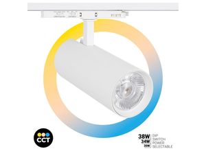 8435427179176 - Barcelona Led - led 3-Phasen-Schienenstrahler - Einstellbare Leistung 30W  34W 