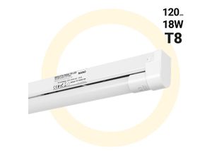 8435427179879 - Barcelona Led - Kit Röhrenhalterung + LED-Röhre T8 - 18W - 120cm