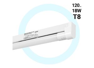 8435427179886 - Barcelona Led - Kit Röhrenhalterung + LED-Röhre T8 - 18W - 120cm