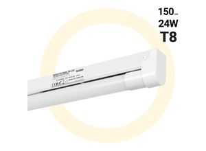 8435427179893 - Barcelona Led - Kit Röhrenhalterung + LED-Röhre T8 - 24W - 150cm