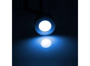 8435427188543 - Barcelona Led - Kit 6 LED-Einbaustrahler Ø58x9mm 05W 12V-DC IP67 Lichtfarbe Blau - Blau