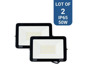 8435427195275 - - 2er-Pack LED-Strahler für den Außenbereich 50W - 95lm W - IP65