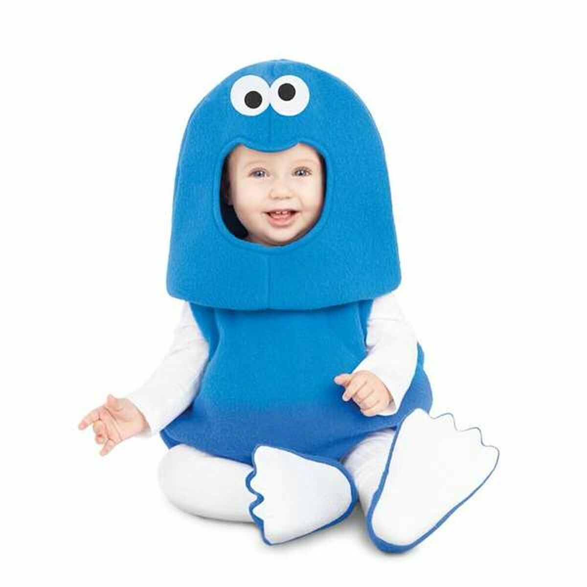 8435435001698 - Verkleidung für Babys Cookie Monster 8435435001698 - Verkleidung für Babys Cookie Monster