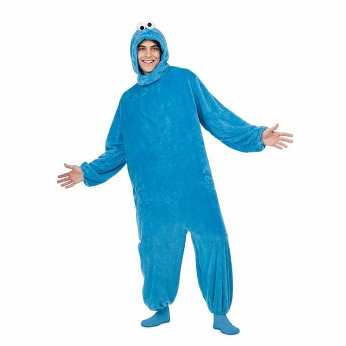 8435435001889 - Verkleidung für Erwachsene Cookie Monster 8435435001889 - Verkleidung für Erwachsene Cookie Monster