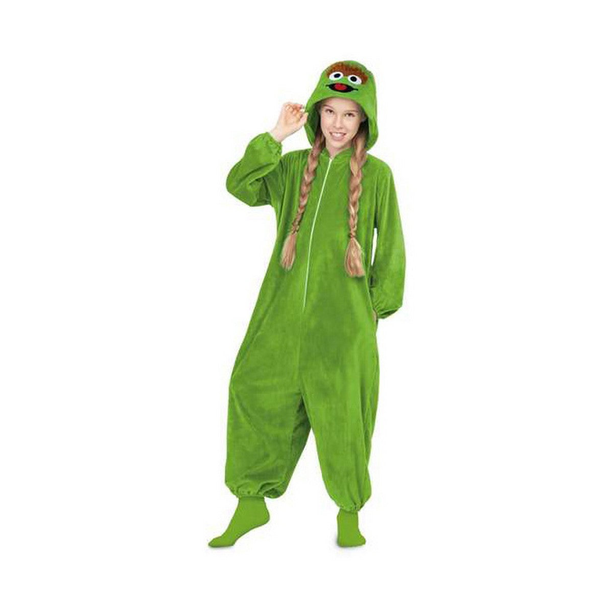 8435435002206 - Verkleidung für Kinder Oscar the Grouch 8435435002206 - Verkleidung für Kinder Oscar the Grouch