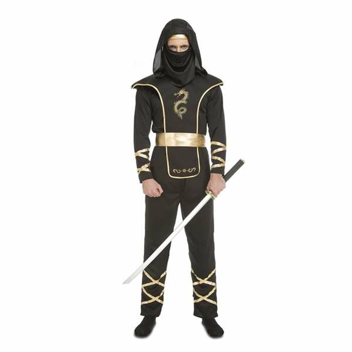 8435435090333 - Verkleidung für Erwachsene Ninja XXL