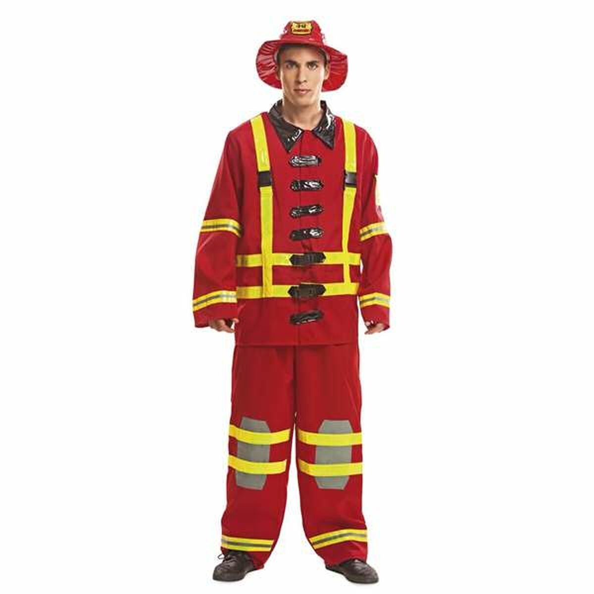 8435435090388 - Verkleidung für Erwachsene Feuerwehrmann XXL 8435435090388 - Verkleidung für Erwachsene Feuerwehrmann XXL