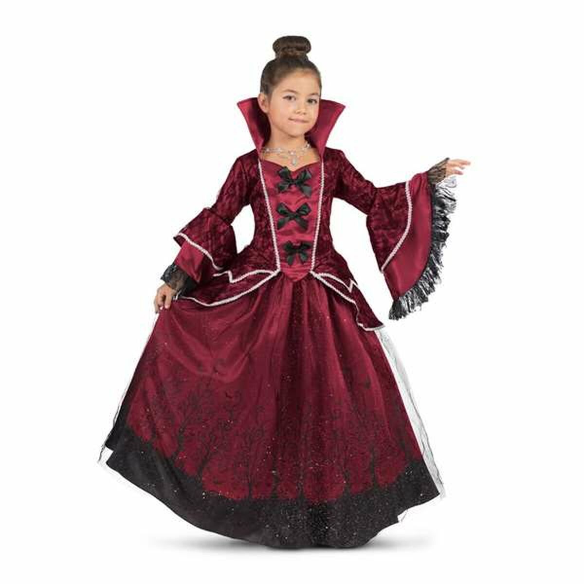 8435435091736 - Verkleidung für Kinder Königin Vampirin 8435435091736 - Verkleidung für Kinder Königin Vampirin