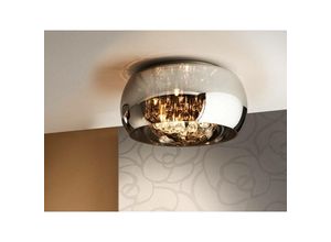 8435435305185 - Schuller Argos - 5 Light Crystal Flush Deckenleuchte Chrom Spiegel G9