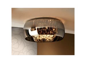 8435435305192 - Schuller Lighting - Schuller Argos - 6 Light Crystal Flush Deckenleuchte Chrom Spiegel G9