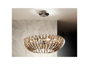 8435435311469 - Schuller Lighting - Schuller Ariadna - 12 Light Crystal Deckenanhänger Chrom Champagner G9