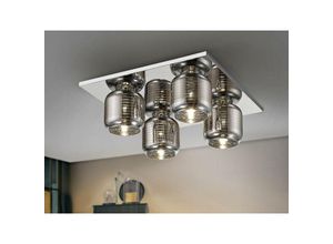 8435435319724 - Schuller Vias - 4 Light Crystal Flush Deckenleuchte Chrom G9