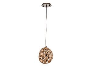 8435435322076 - Schuller Valencia LED-Hängeleuchte Narisa Ø 18 cm roségold braun