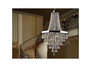 8435435323479 - Schuller Lighting - Schuller Palace - 22 Licht dimmbarer Kristallleuchter mit Fernbedienung Chrom G9