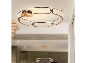 8435435327811 - Schuller Lighting - Schuller Colette - Semi Flush Deckenleuchte Zylindrisch Roségold