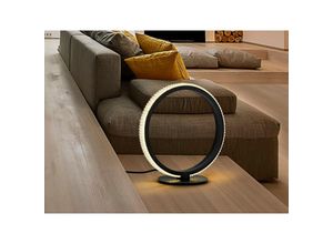 8435435331290 - Schuller Lighting - Schuller Ring Moderne Designer led Dimmbare Ring-Tbale-Lampe Mattschwarz