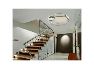 8435435332372 - Schuller Lighting - Colette Halbbündige Deckenleuchte Zylindrisch Chrom Dimmbar Fernbedienung