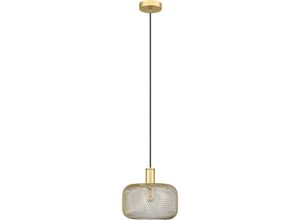 8435435335564 - Schuller Lighting - Schuller Osiris Hängeleuchte mit Drahtgestell Goldfarbe E27