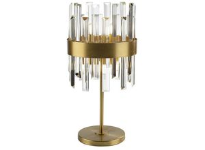 8435435336479 - Schuller Lighting - Schuller grace 6-flammige Glas-Tischlampe Gold Transparent G9