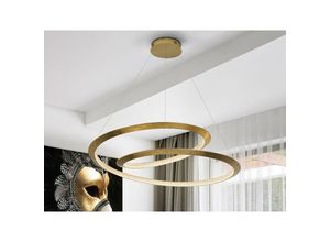 8435435336912 - Schuller Lighting - Schuller Eternity Integrierte LED-Deckenleuchte goldfarben dimmbar 3000 k Fernbedienung