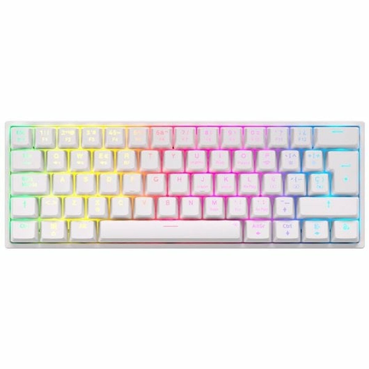 8435443704345 - Drahtlose Tastatur Weiß Qwerty Spanisch